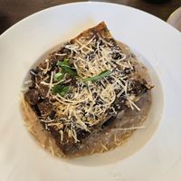 Mushroom lasagna at Civico 1845 in San Diego