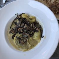 Vegan mushroom ravioli  at Civico 1845 in San Diego
