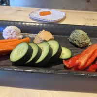 Veggie dip (ehh)  at The Burrowing Owl in Colorado Springs