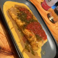 Smothered breakfast burrito (daily special)  at The Burrowing Owl in Colorado Springs