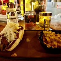 Reuben with Mac and Straw-Rhub beer  at The Burrowing Owl in Colorado Springs