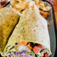 Spinach wrap   at The Burrowing Owl in Colorado Springs