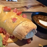 Air Fried Chimichanga  at The Burrowing Owl in Colorado Springs