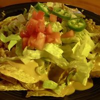 Serious Nachos at The Burrowing Owl in Colorado Springs
