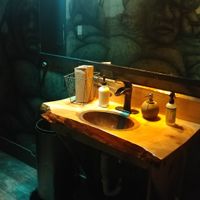 Bathroom at The Burrowing Owl in Colorado Springs