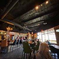 Inside bar at The Burrowing Owl in Colorado Springs