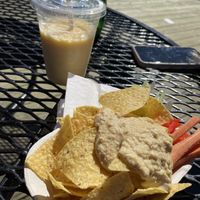 Smoothie and Hummus  at Heartwood by the Sea in Halifax