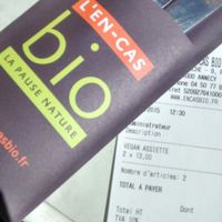 Vegan 'assiette' at L'en-Cas Bio in Annecy