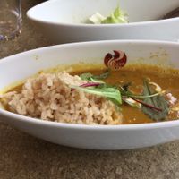 gluten-free curry at DevaDeva Cafe in Tokyo