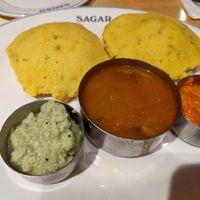Kancheepuram Idli at Sagar Vegan & Vegetarian Restaurant - Hammersmith in West London