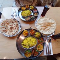 Vegan thali at Sagar Vegan & Vegetarian Restaurant - Hammersmith in West London