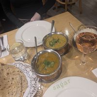Gorgeous vegan curries!   at Sagar Vegan & Vegetarian Restaurant - Hammersmith in West London
