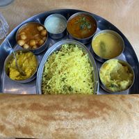 Vegan Lunch menu (~£7)  at Sagar Vegan & Vegetarian Restaurant - Hammersmith in West London