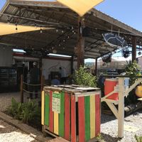 Outside at Finn's Island Style Grub in Panama City Beach