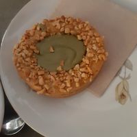 Pistacchio cake at Fram Cafe in Bologna