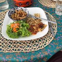 Dish of the day at Fram Cafe in Bologna