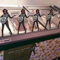 Vegan selection at Il Gusto in Odense