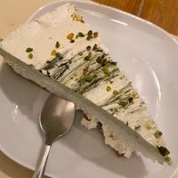 Cheesecake al pistachio  at Io Veg in Modena