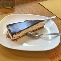 Vegan chocolate cheese cake  at Io Veg in Modena