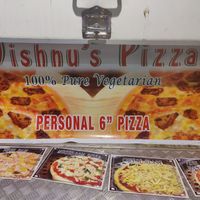 Menu at Vishnu's Pizza Food Truck in Penang