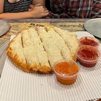 Vegan cheesy bread  at Peace Love and Pizza - East Cobb in Marietta