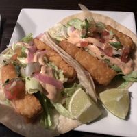 Fish tacos  at VSpot Express in New York City