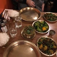 Rice, legumes and veggies at Yak Yeti Yak in Bath
