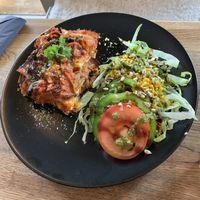 Lasagne at Crippas Cafe in Gothenburg