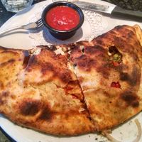 Vegan Calzone at Louisiana Pizza Kitchen in New Orleans