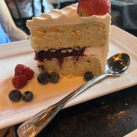 Chantilly cake  at Louisiana Pizza Kitchen in New Orleans