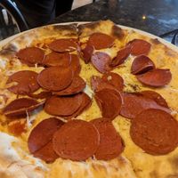 Pepperoni pizza at Louisiana Pizza Kitchen in New Orleans