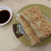 煎鮮竹卷 at Light Vegetarian Restaurant in Kowloon