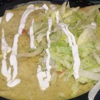 Vegan Enchillada at Pancho's Kitchen in Las Vegas