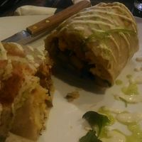 vegan burrito at Pancho's Kitchen in Las Vegas