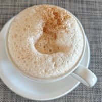 Soy chai latte at Cafe Lush in Albuquerque