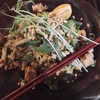 Tofu Pad Thai  at Chile Rojo in Puerto Viejo De Talamanca