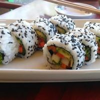 Vegetable roll  at Chile Rojo in Puerto Viejo De Talamanca