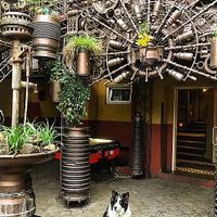 Dog friendly place  at Kavarna Klubu Cross in Prague