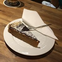 Pumpkin cake at Kavarna Klubu Cross in Prague