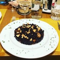 Riso venere con noci e zucca at Galileo in San Giovanni Lupatoto