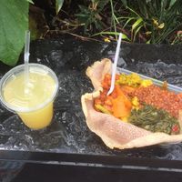 Ethiopian vegan food at Red Tent Ethiopia in South East London