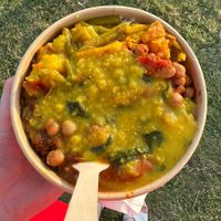  vegan campout!   at Red Tent Ethiopia in South East London