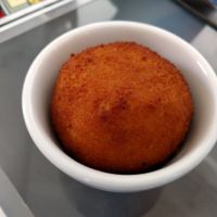 potato ball at Equelecua Cuban Cafe - Cloud Kitchen in Los Angeles