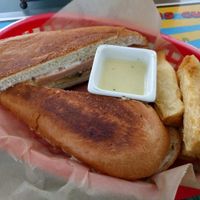 Cubano sandwich at Equelecua Cuban Cafe - Cloud Kitchen in Los Angeles