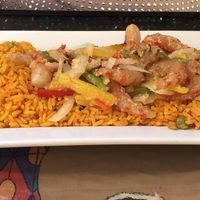 Shrimp dish  at Equelecua Cuban Cafe - Cloud Kitchen in Los Angeles