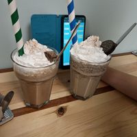 Beautiful milkshakes at Blondes in Cottingham