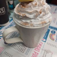 Peroxide blonde white hot chocolate. Still my favorite. at Blondes in Cottingham