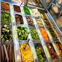 Vegetable ingredients at QQ Rice - Royal Square in Central Singapore