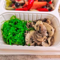 Seaweed and mushroom at QQ Rice - Jurong Point 2 in West Singapore
