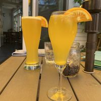Manmosa and mimosa at The Mad Batter in Cape May